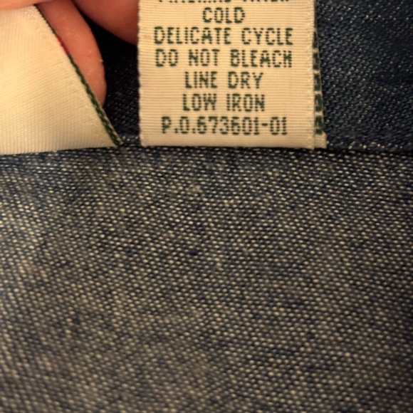 Haband Blue Denim Jacket with Colorful Floral Embroidery - Picture 3 of 10